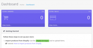 Shopify Import