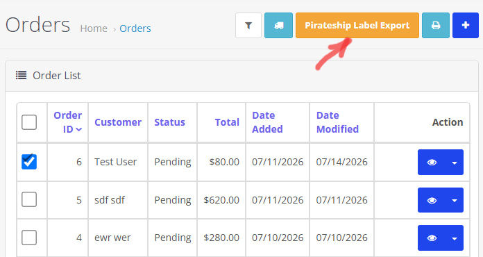 pirateship csv download
