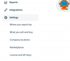 Avalara License API key 1